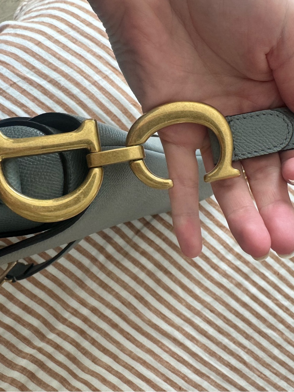 Christian Dior Saddle Bag - Calfskin - REAL - Picture 11 of 11
